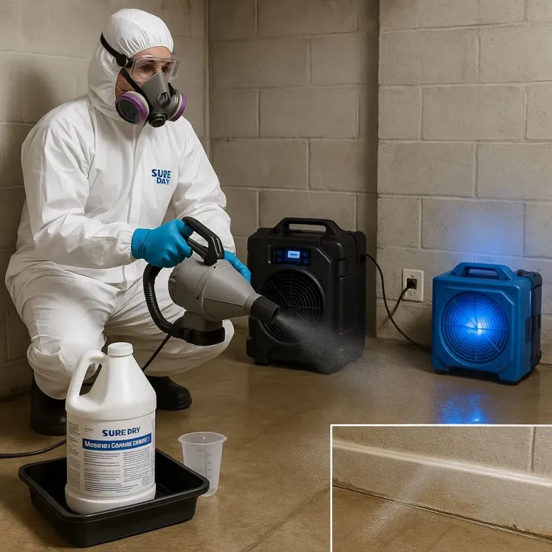 Sanitization and Odor Removal process in Hollywood, FL