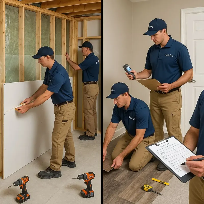 Repairs and Reconstruction process in Hollywood, FL