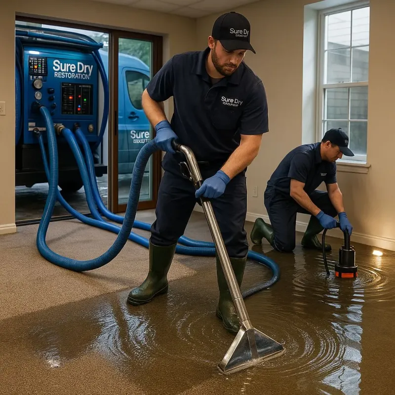 Water Extraction and Removal process in Hollywood, FL